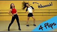 Kpop Dance Class: How to Do Hair Flips (ft. Angela Xu)