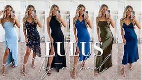 Lulus Try-On Haul | Lulus Dress Haul