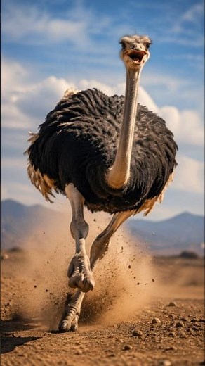 Fastest Running Bird... | Ostrich