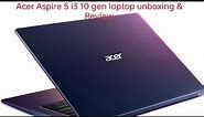 Acer Aspire 5 Intel Core i3 10 Generation laptop Full Review