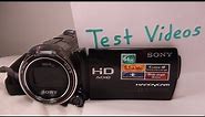 2011 Sony Handycam HDR CX560 Test Videos