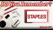 Do You Remember Staples? A Store History.