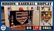 Make a Baseball Display That Holds EVERYTHING