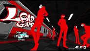 Persona 5 Title Screen