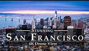 San Francisco 🇺🇸 4K by Drone | Watch Amazing San Francisco 4K UHD Night - San Francisco Properties