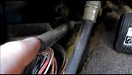 Broken Hood Latch Cable How do I open my hood now? Potentially easy fix Ford Truck Van Specific
