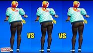 *New* Fortnite Jackie Skin Party Hips 1 Hour Version! Thicc 🍑😘 Free Rocket Racing Outfit 😍Up Close😜
