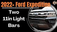 Ford Expedition (2) LED Light Bars Full Install | M&R Automotive