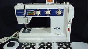 Elna SU Air Electronic sewing machine + instructions