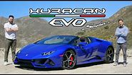 2020 Lamborghini Huracan Evo Spyder Review // Suns Out Guns Out