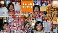IT’S ANOTHER TEMU HAUL * LET’S SEE WHAT’S IN THESE BAGS🧡 12-16-23