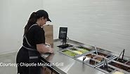 Chipotle employees share workload with robot co-worker