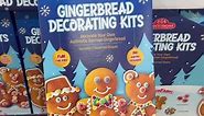 🍪 Gingerbread Decorating Kits at Costco! These look SO FUN! Each box has 3 kits and includes pre-baked gingerbread cookies, icing, and assorted candies! $11.99! #costco #gingerbreadcookie #holidayfun