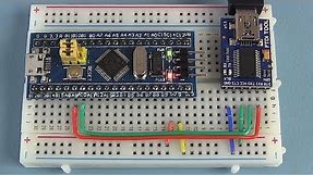 Getting started with the STM32 microcontroller - STM32F103C8T6 via Arduino