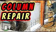 5 ways to repair rotted pole barn posts.