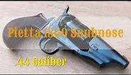 The Pietta 1860 .44 Cal. Snub Nose Revolver