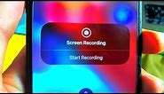 How To Screen Record on iPhone 7 [EASY]