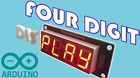 How to use 4-digit LED TM1637 display with Arduino