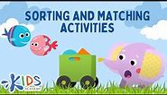 Sorting and Matching Activities. Same and Different for Preschool and Kindergarten - Kids Academy