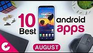 Top 10 Best Apps for Android - Free Apps 2018 (August)