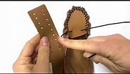 DIY Children's Moccasins - Leather Craft Moccasin Kit - Video Tutorial