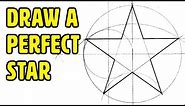 How to Draw A Perfect Star - Easy Step by Step Guide