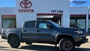 2022 TOYOTA Tacoma Limited Nightshade Edition in Magnetic Gray pictorial walk-around what's new