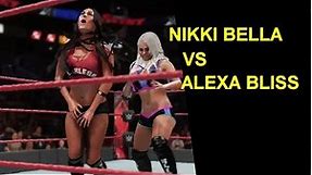 WWE 2K18 Alexa Bliss vs Nikki Bella - Knockout Match