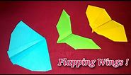How To Make 3 (Bat) Paper Airplanes They Fly Like a Bats