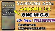 Samsung A05s One UI 6.0 Android 14 Update Full Review 50+ New Features & Improvements