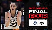 Iowa vs. UConn - Final Four NCAA tournament extended highlights