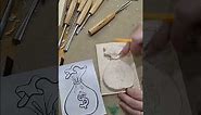 Relief Carving Tutorial - Bag of Gold