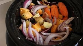 Slow Cooker Roasted Vegetables Recipe: Slow Cooker Vegetarian Recipes | Vegetarian Crockpot Recipes
