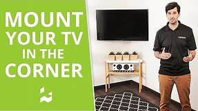 How to Mount Your TV in a Corner | Kanto Solutions