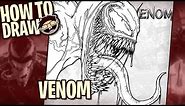 How to Draw VENOM (Venom 2018) | Narrated Easy Step-by-Step Tutorial