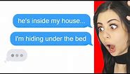 CREEPY TEXTS from actual STALKERS