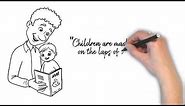 Reading and storytelling with children - Doodly Whiteboard Animation Video Example