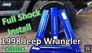 In Depth Install | Replace Front and Rear Shocks on a Jeep Wrangler TJ