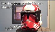 Making Commander Thorn's helmet!(The Clone Wars)