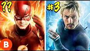 The Fastest Speedster Superheroes Ranked (From The Flash To Marvel)