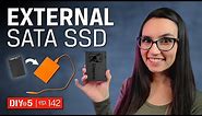 Using an Old SSD as External Storage 🖴 DIY in 5 Ep 142