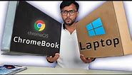 I bought ChromeBook & Windows Laptop - Comparison !