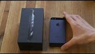 iPhone 5 - Unboxing