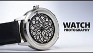 How to photograph a watch.