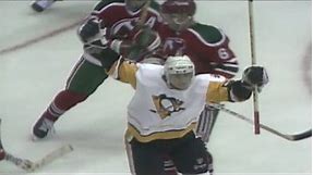 This date in NHL history: 25 years ago, Penguins rookie Jaromir Jagr scores his first NHL goal