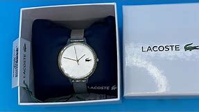 Lacoste Ladies Watch REVIEW + HOW TO ADJUST & RESIZE MESH WATCH BAND
