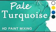 HD Paint Mixing - 'Turquoise' Colour (Oil)