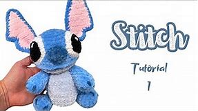 Crochet Stitch toy - amigurumi Stitch pattern part 1 - Lilo a Stitch