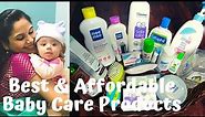 Best Baby Care Products for Newborn to Toddler| 100% Safe Toxin Free|Complete Skin Care Routine