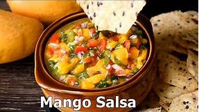 Fresh Mango Salsa Recipe | Mango Salsa